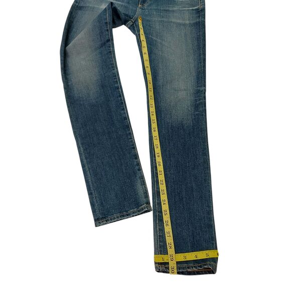AG Adriano Goldschmied The Stilt Cigarette Leg Jeans Womens 28 Blue Stretch - Picture 9 of 11
